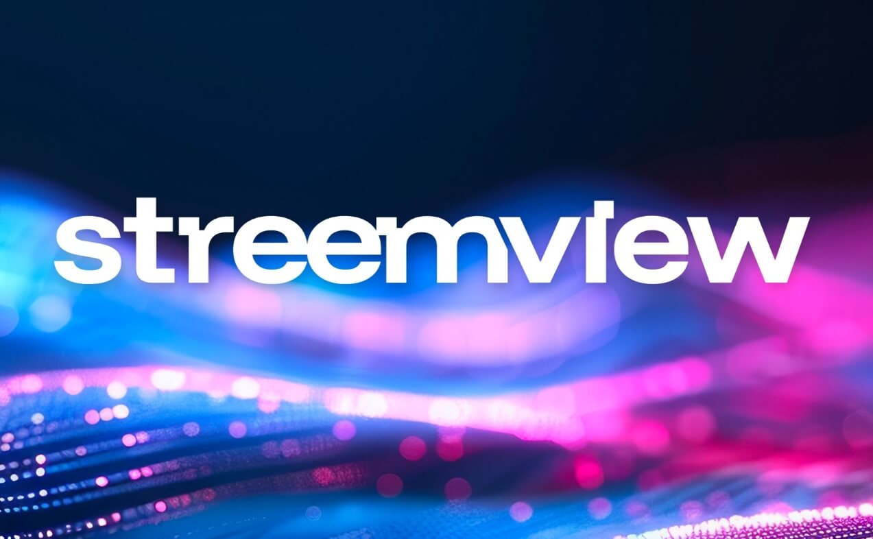 streaming neon lights for streamview's e-commerce experience project by XDS.